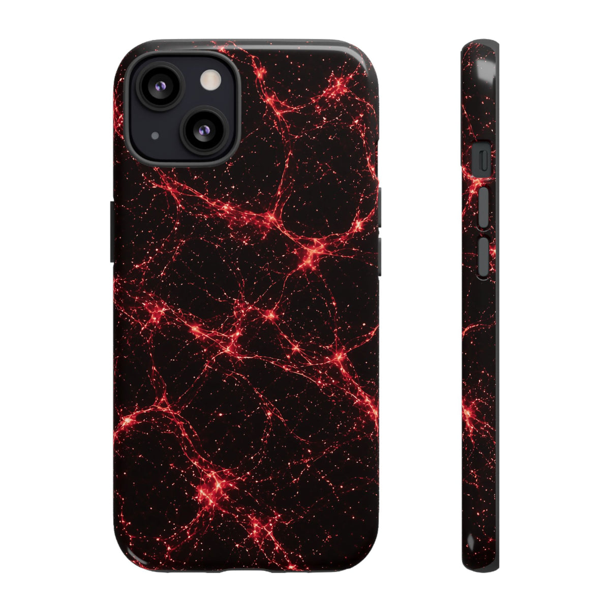 Neon Mycelium - Blood Moon Phone Case