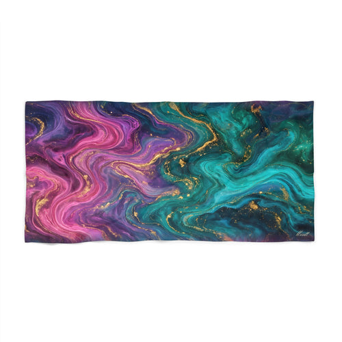 Aurora Marble Beach Towel