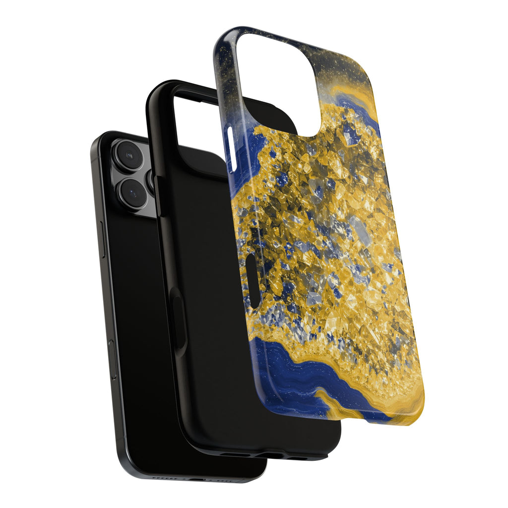 Geode Core - Mustard Navy Phone Case