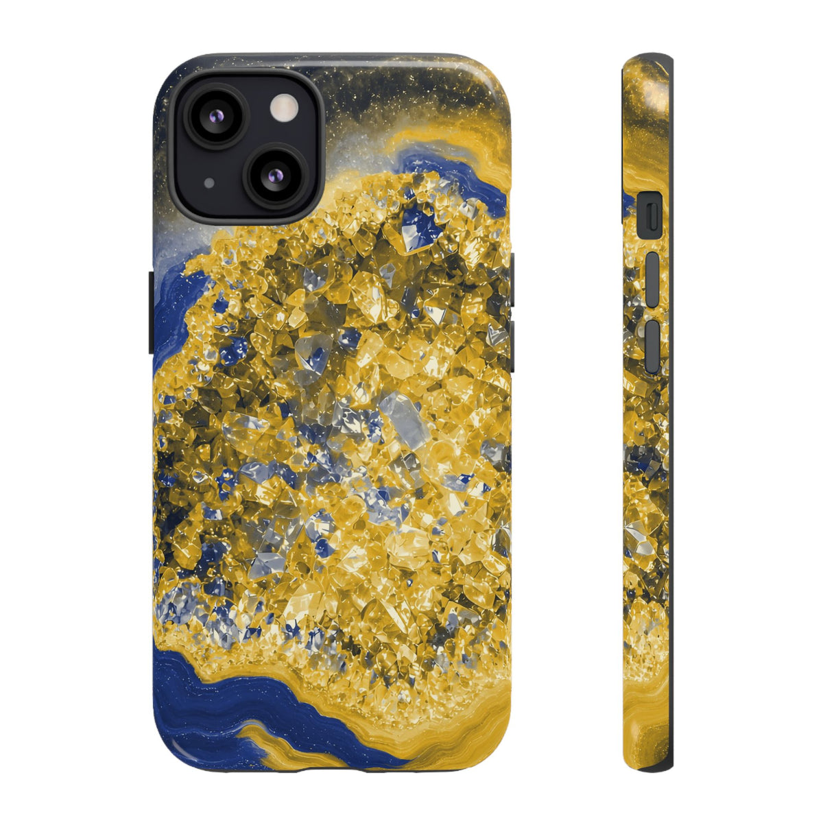 Geode Core - Mustard Navy Phone Case