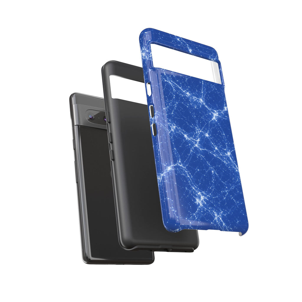 Neon Mycelium - Blueprint Phone Case
