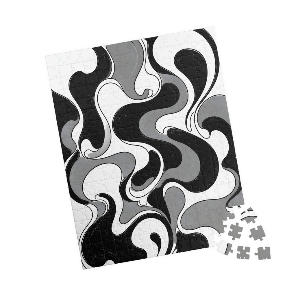 Fillmore Flow - Monochrome Jigsaw Puzzle