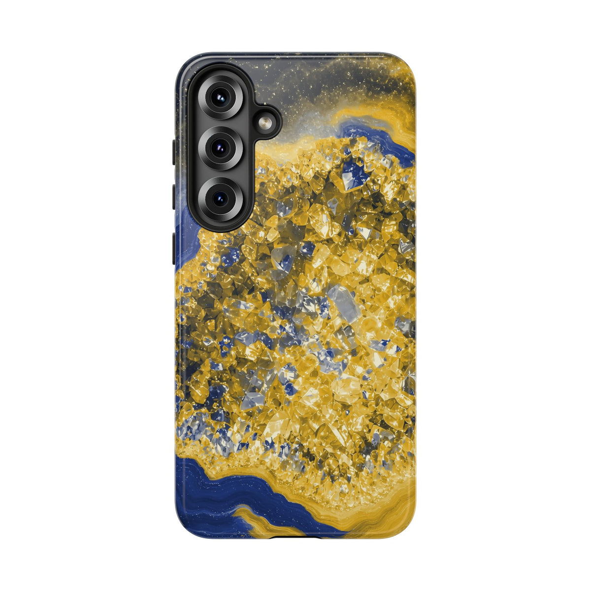 Geode Core - Mustard Navy Phone Case