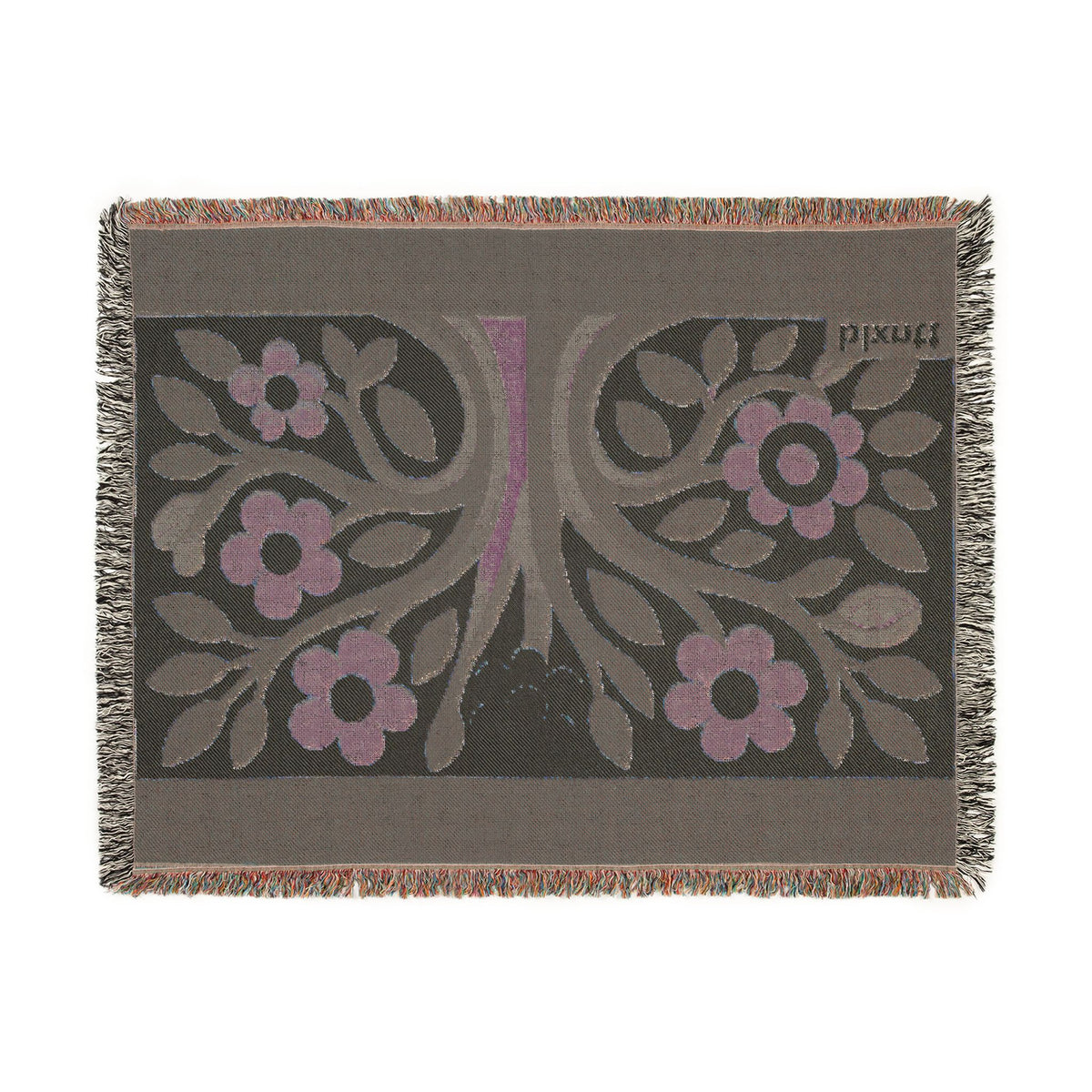 BLXNTT Green Hippie Woven Blanket #4