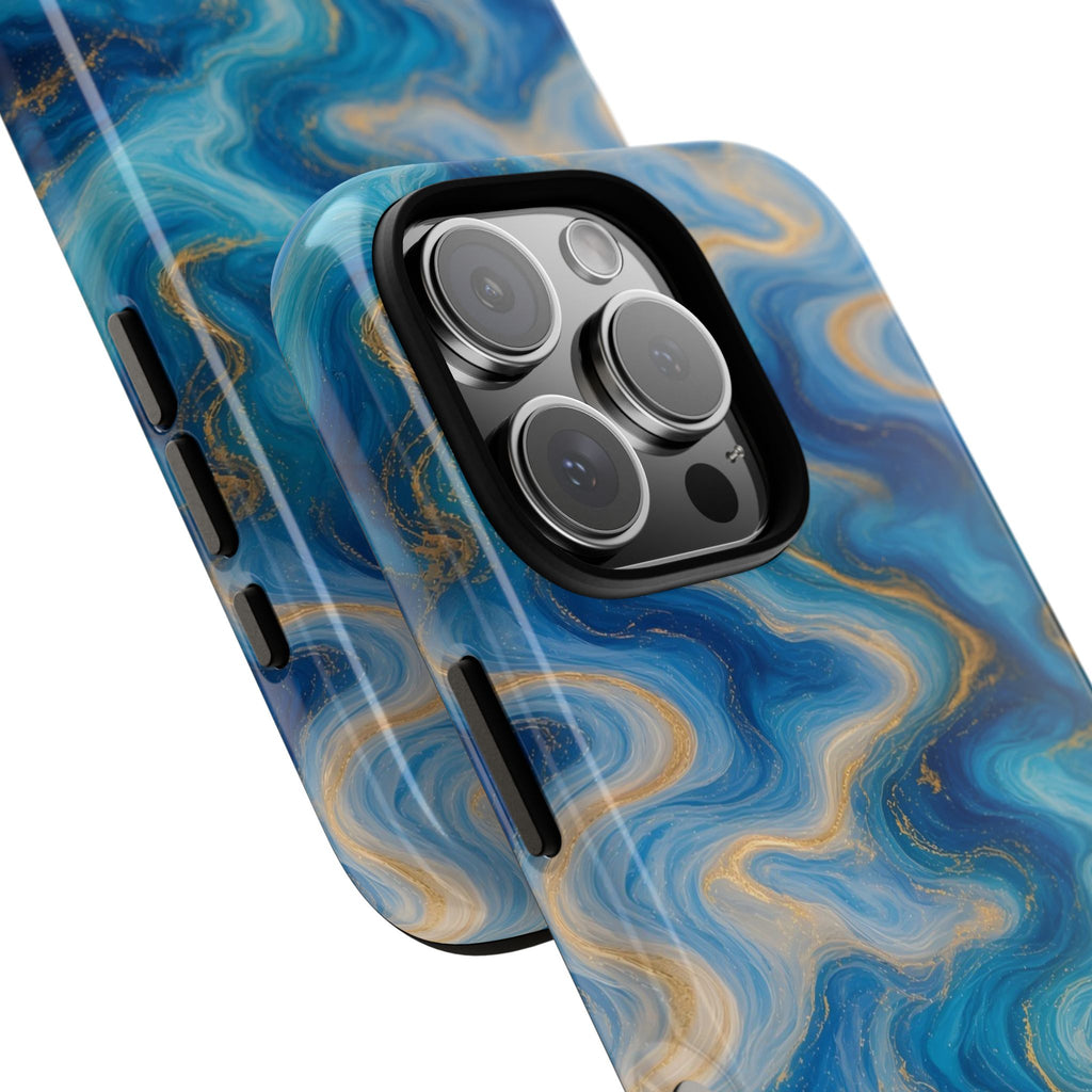 Ocean Blue Marble Phone Case