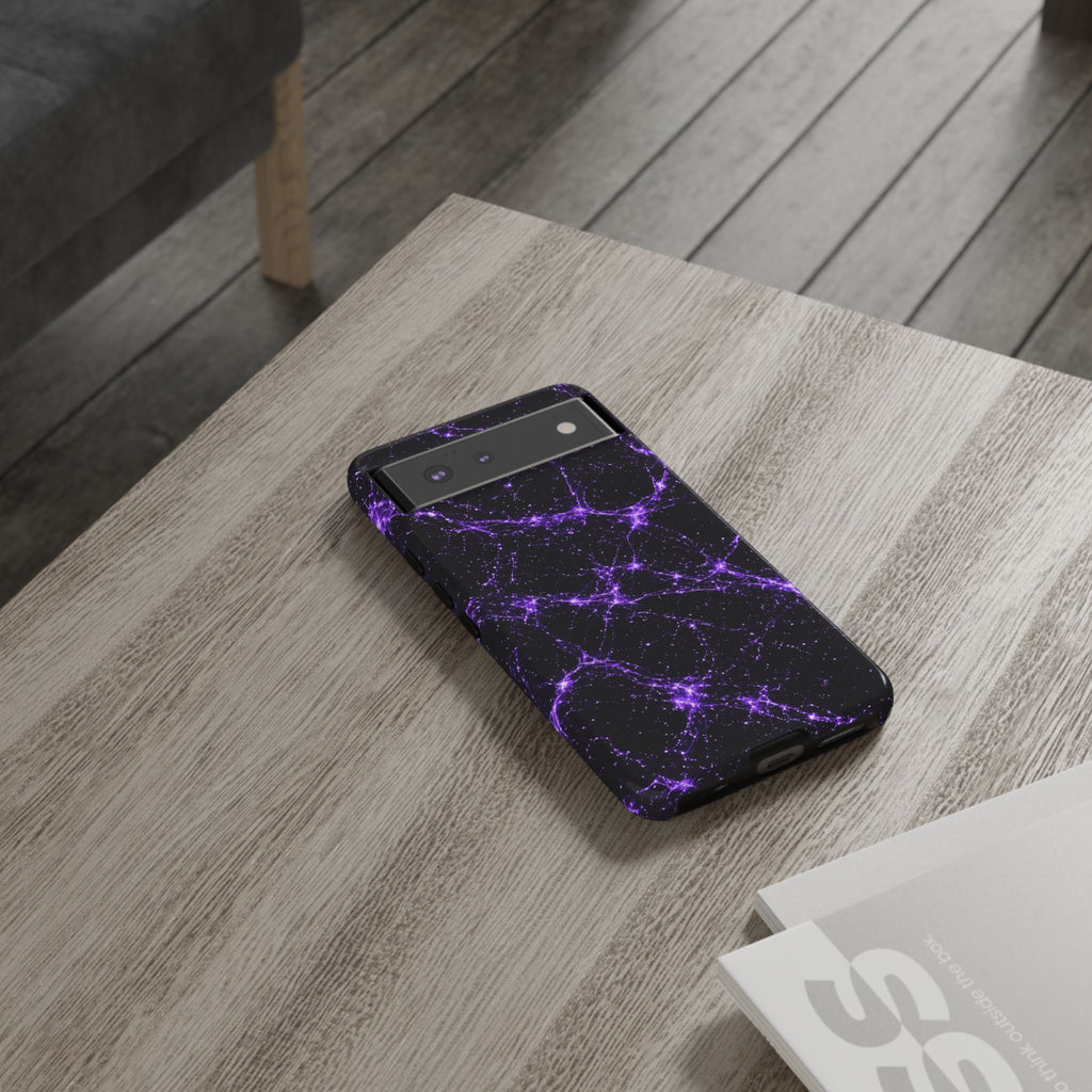 Neon Mycelium - Ultraviolet Phone Case