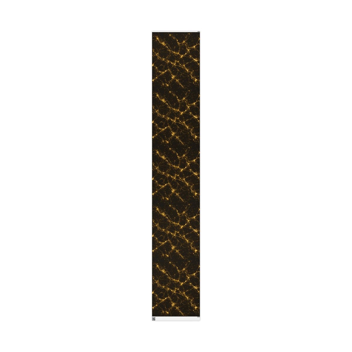 Neon Mycelium - Gold Filigree Wrapping Paper