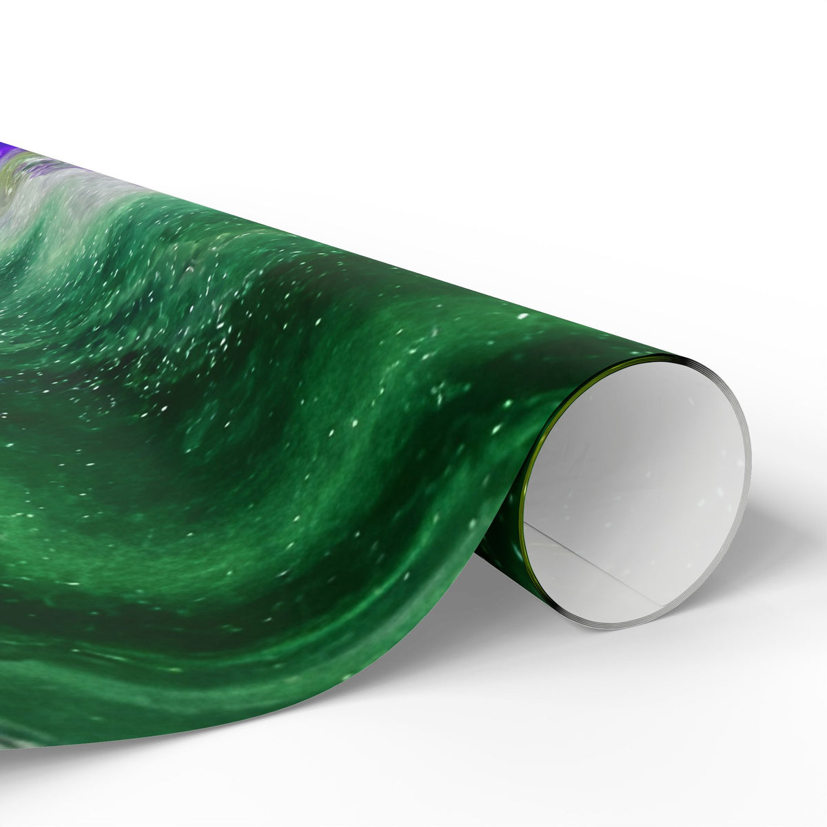 Geode Core - Ruby Emerald Wrapping Paper