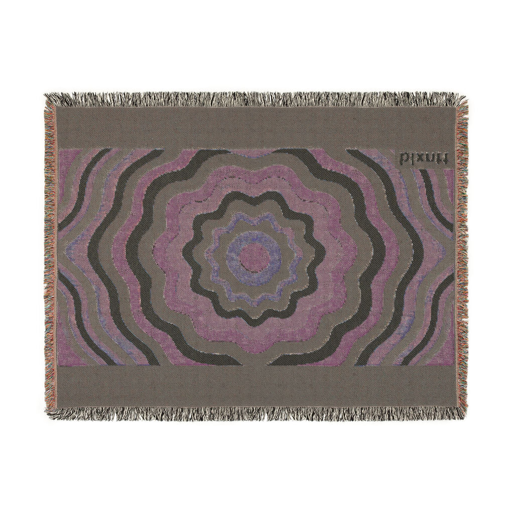 BLXNTT Green Hippie Woven Blanket #3