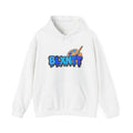 BLXNTT Paint Spill Hoodie - Blue (White)