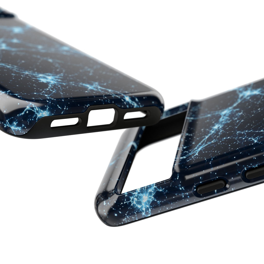 Neon Mycelium - Ice Crystal Phone Case