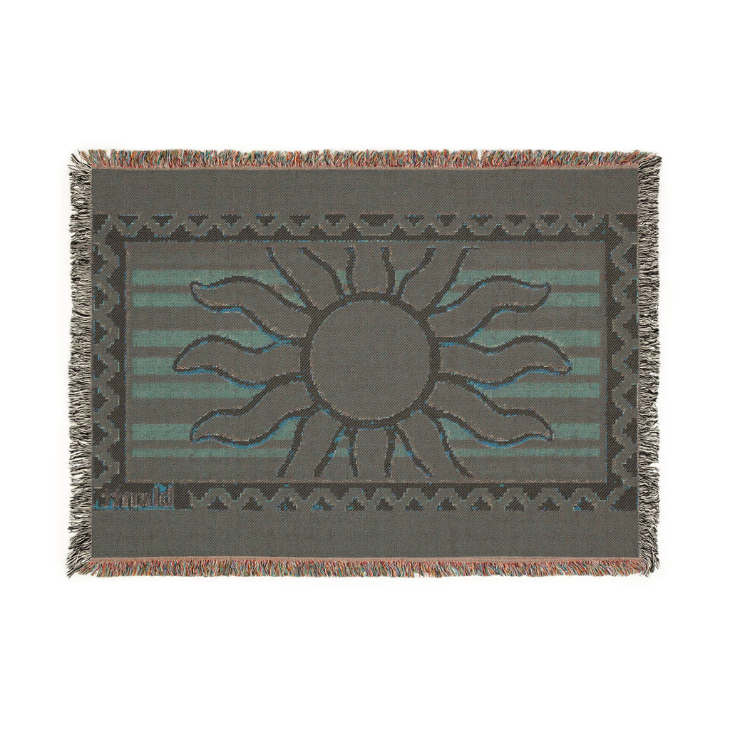 BLXNTT Red Hippie Woven Blanket #4
