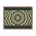BLXNTT Green Hippie Woven Blanket #3