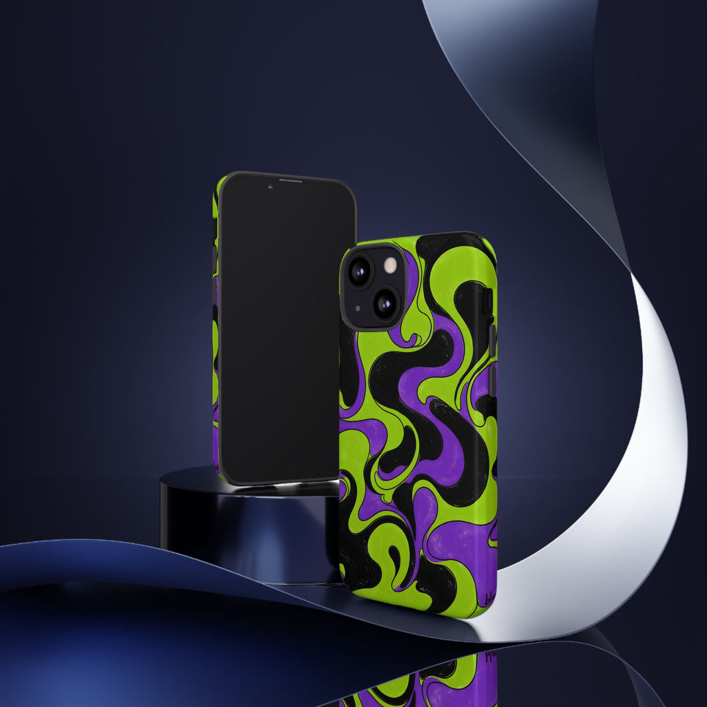 Fillmore Flow - Lime & Purple Phone Case