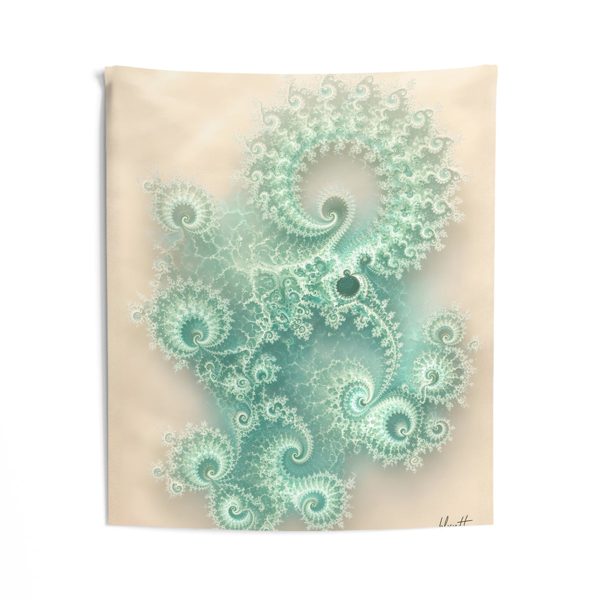 Copper Infinity - Sea Glass Tapestry