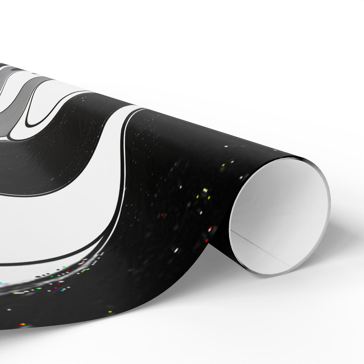 Fillmore Flow - Monochrome Wrapping Paper