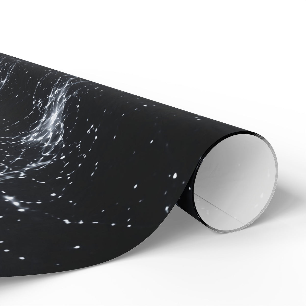 Neon Mycelium - Silver Ghost Wrapping Paper