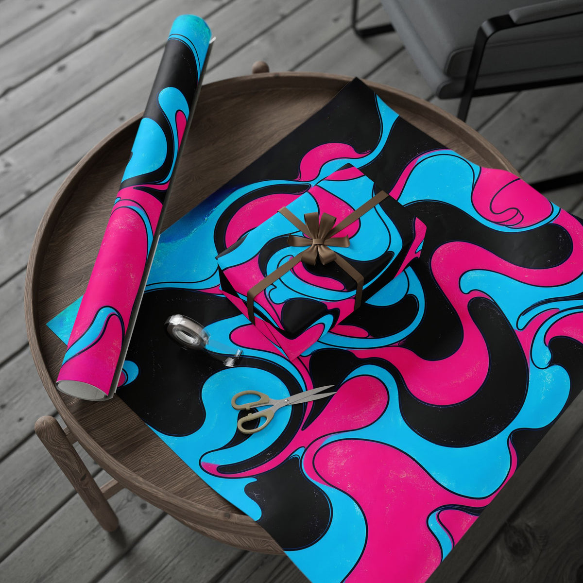 Fillmore Flow - Cyberpunk Wrapping Paper