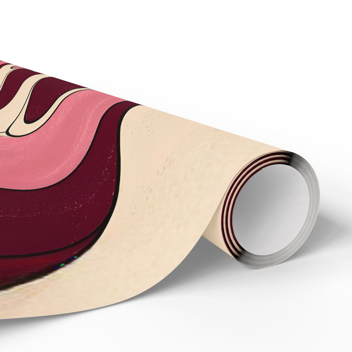 Fillmore Flow - Burgundy & Blush Wrapping Paper