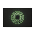 BLXNTT Iris – Lace Web Green Glossy Canvas