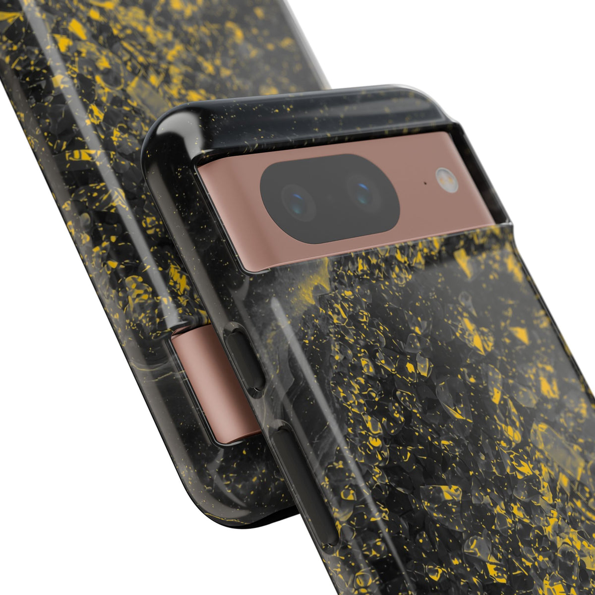 Geode Core - Mono Gold Spark Phone Case