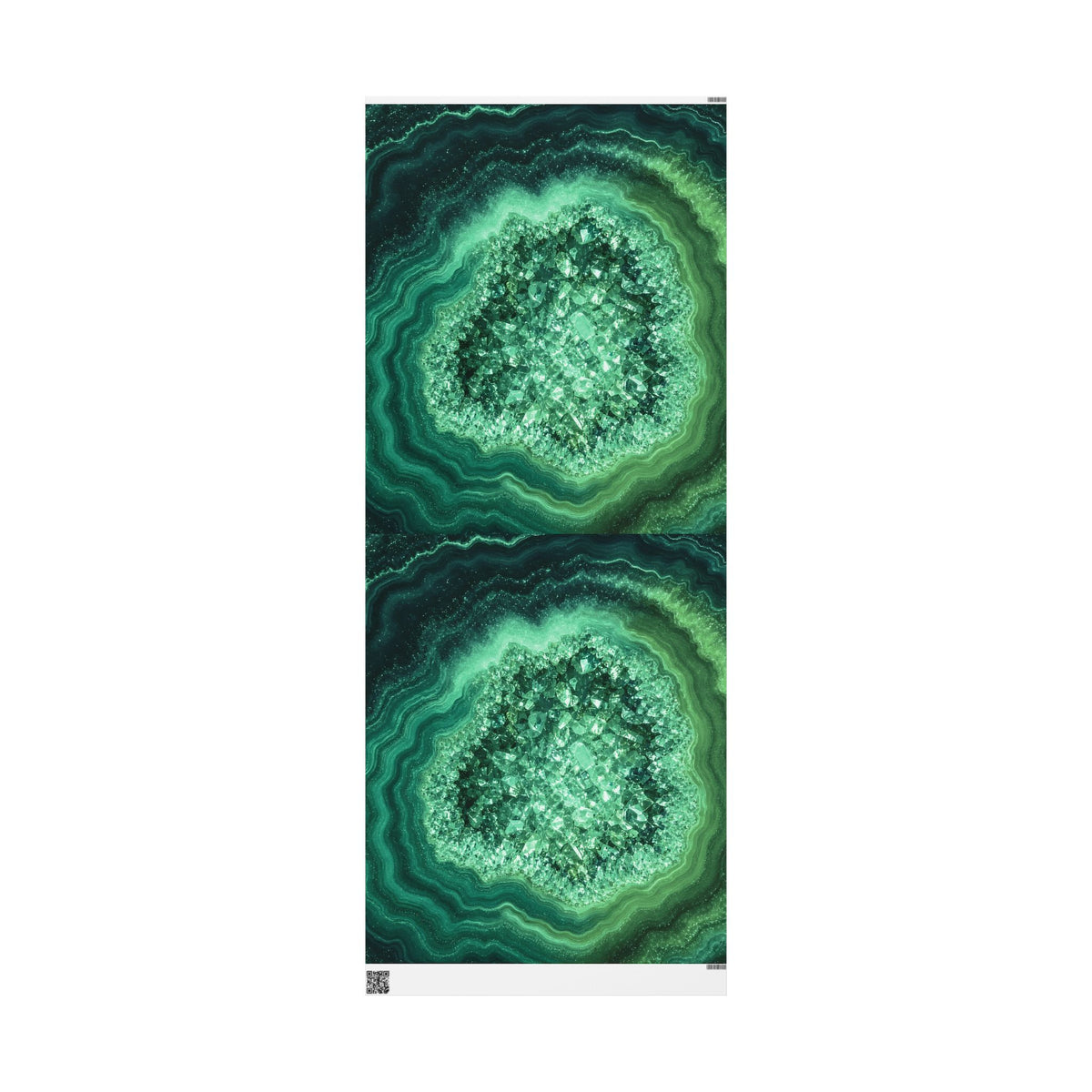 Geode Core - Jade Temple Wrapping Paper