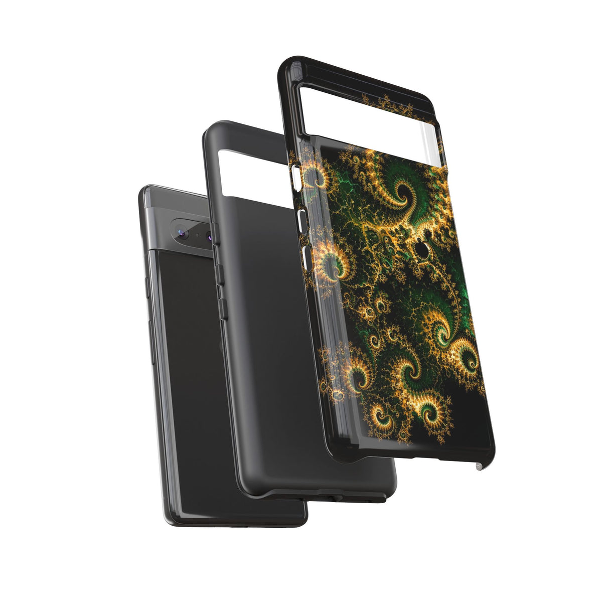 Copper Infinity - Emerald & Gold Phone Case
