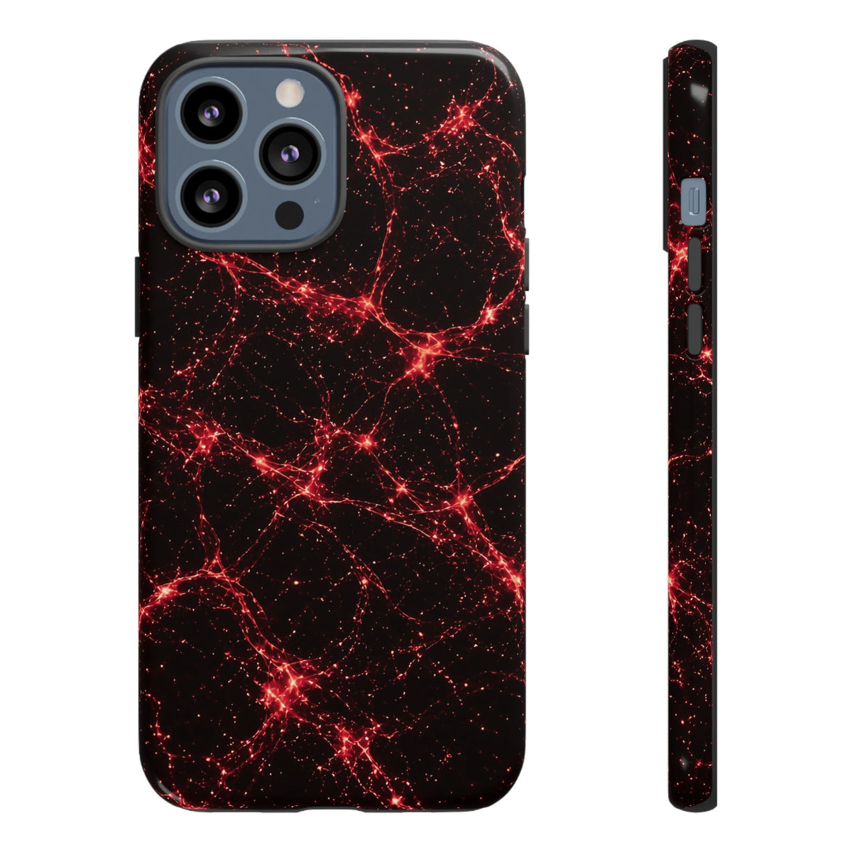 Neon Mycelium - Blood Moon Phone Case