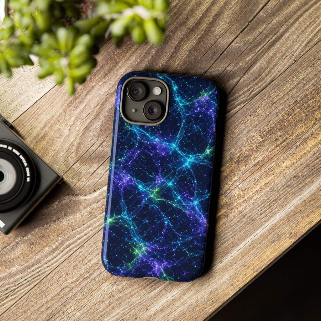 Neon Mycelium - Original Glow Phone Case