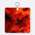 Molten Lava Acrylic Keychain
