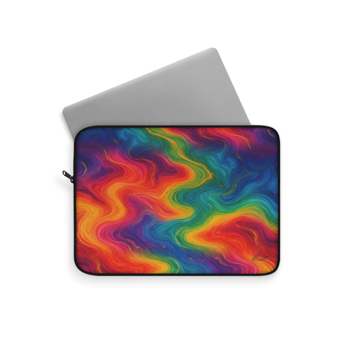 Rainbow Marble Laptop Sleeve
