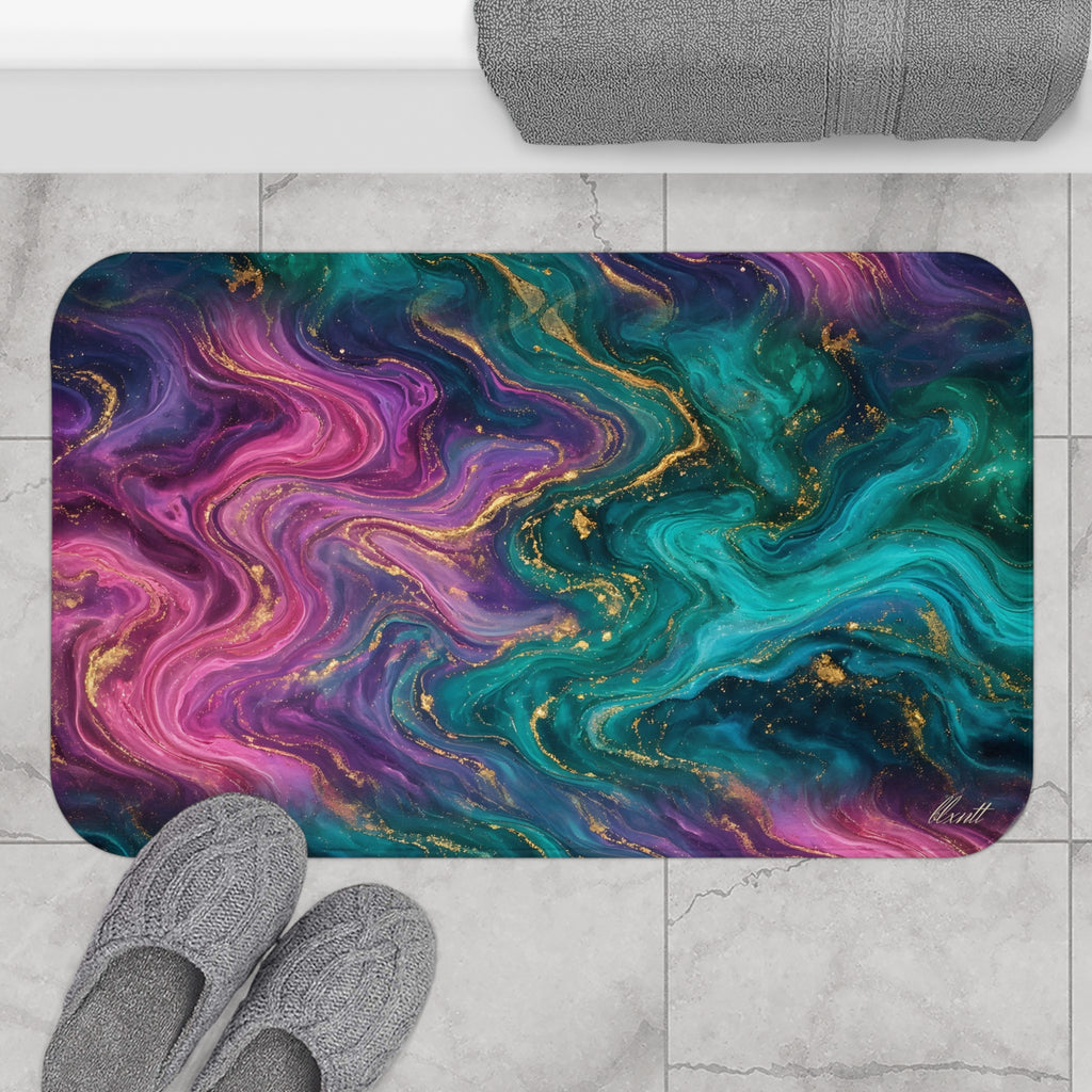 Aurora Marble Bath Mat