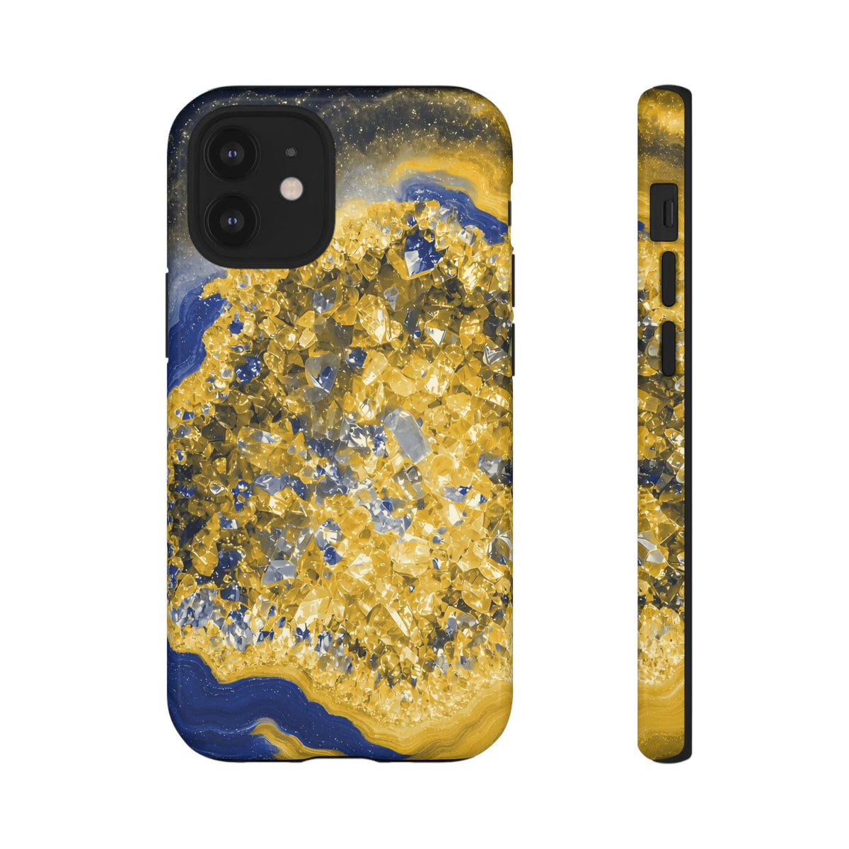 Geode Core - Mustard Navy Phone Case