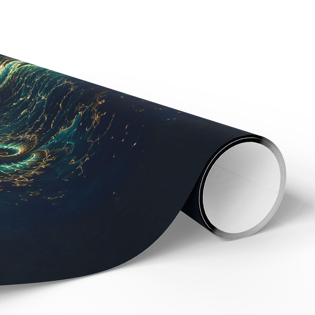 Copper Infinity - Peacock Wrapping Paper