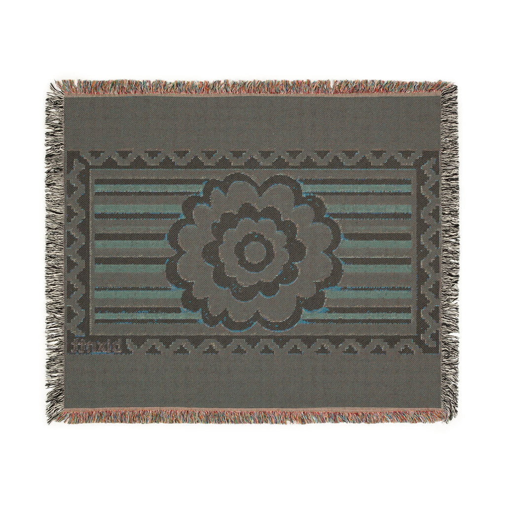 BLXNTT Red Hippie Woven Blanket #1