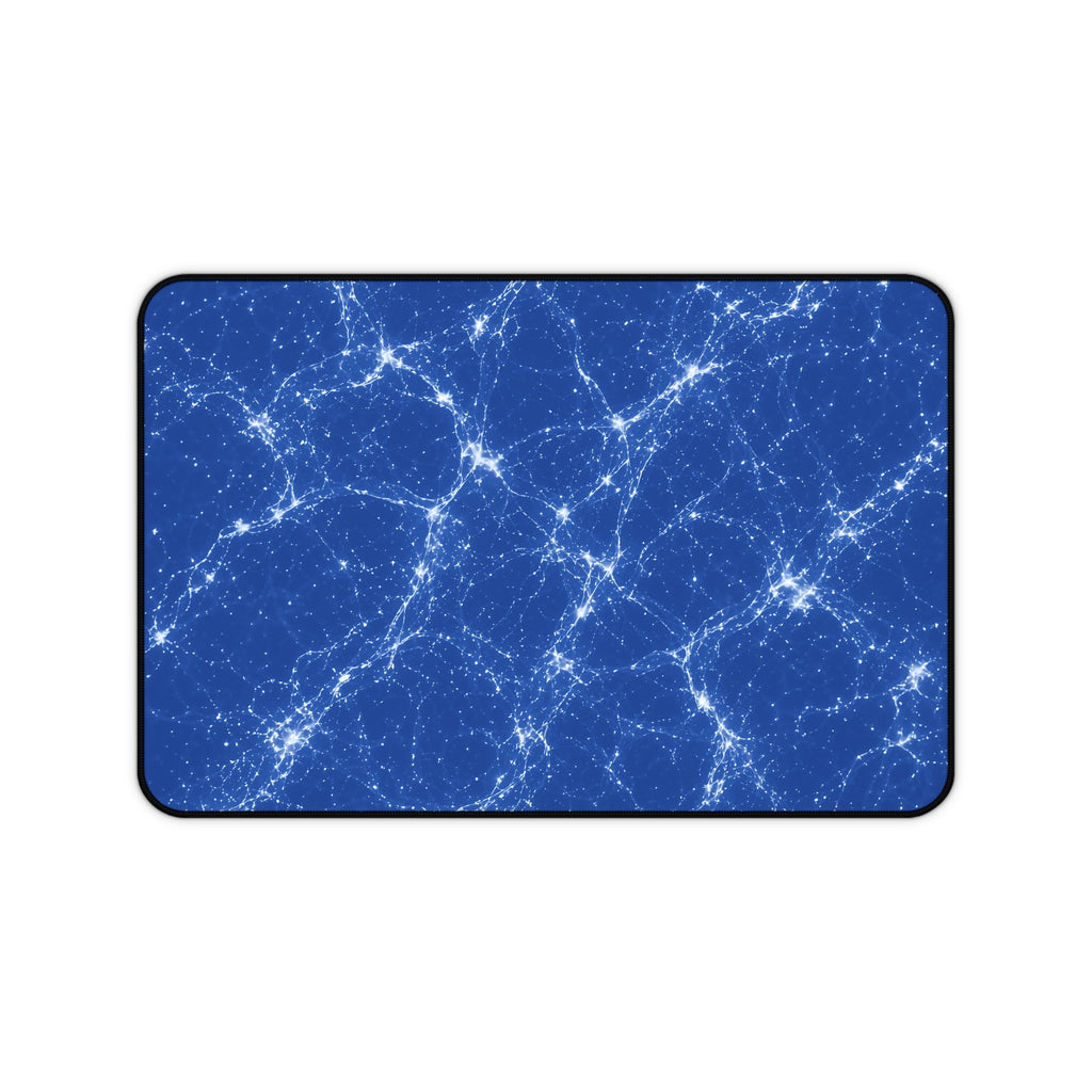 Neon Mycelium - Blueprint Desk Mat