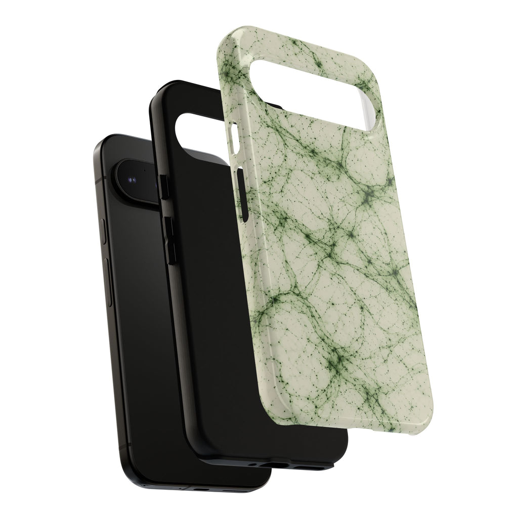 Neon Mycelium - Matcha Latte Phone Case