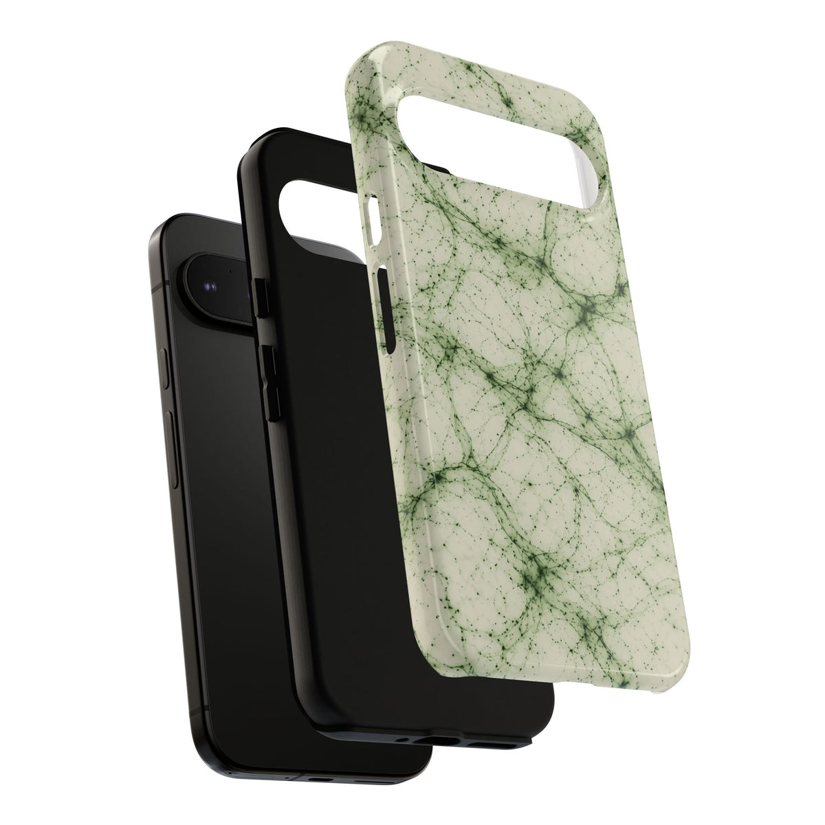 Neon Mycelium - Matcha Latte Phone Case