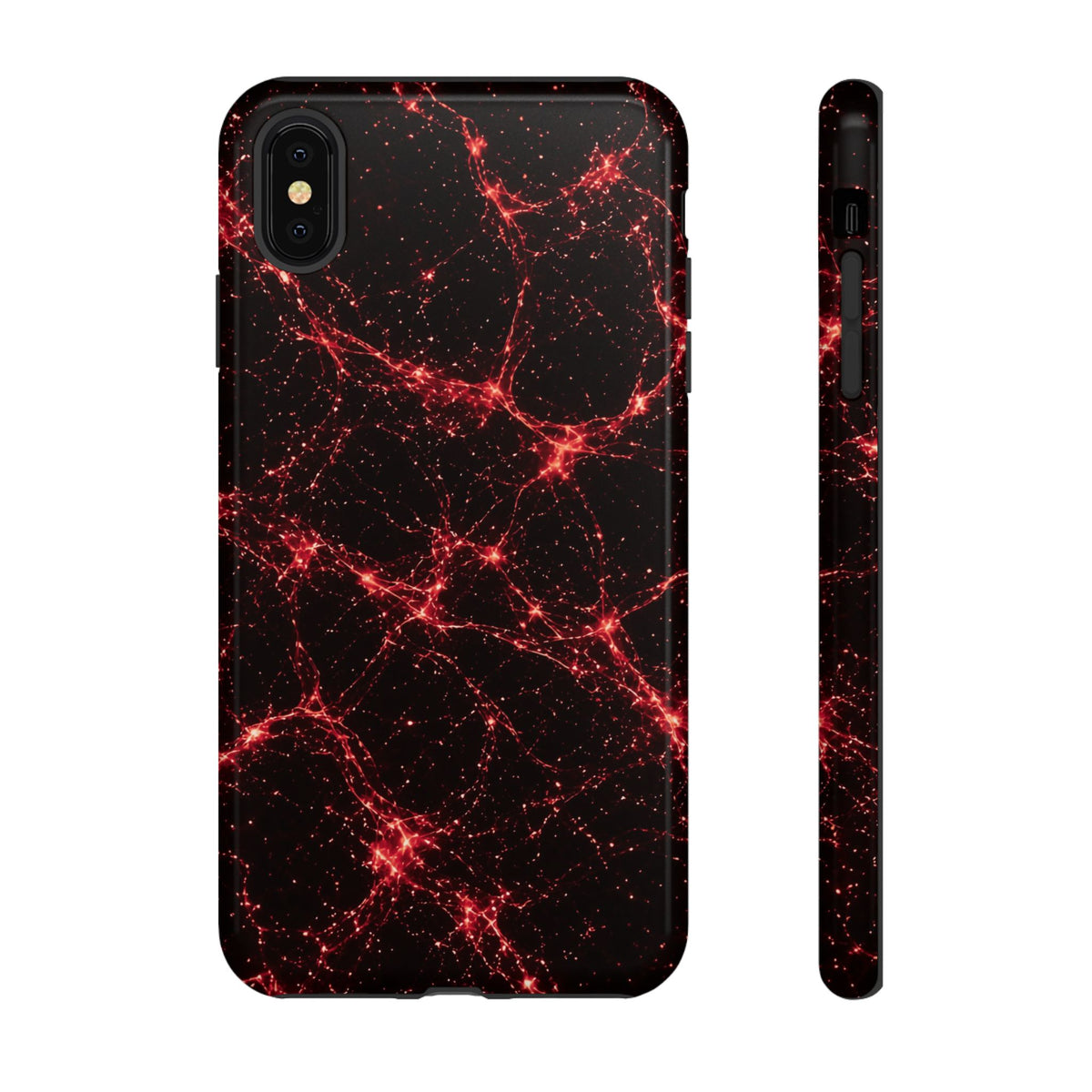 Neon Mycelium - Blood Moon Phone Case