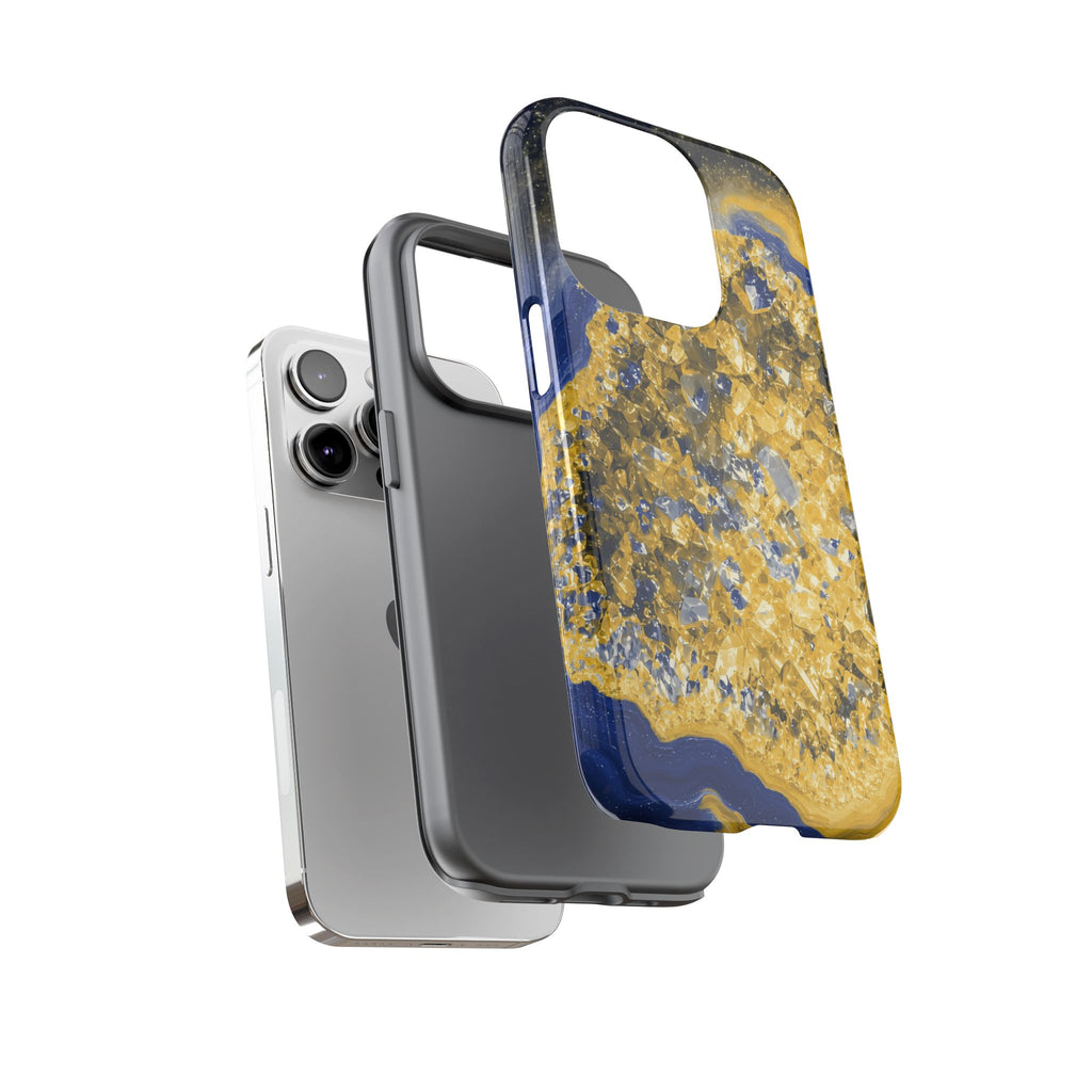 Geode Core - Mustard Navy Phone Case