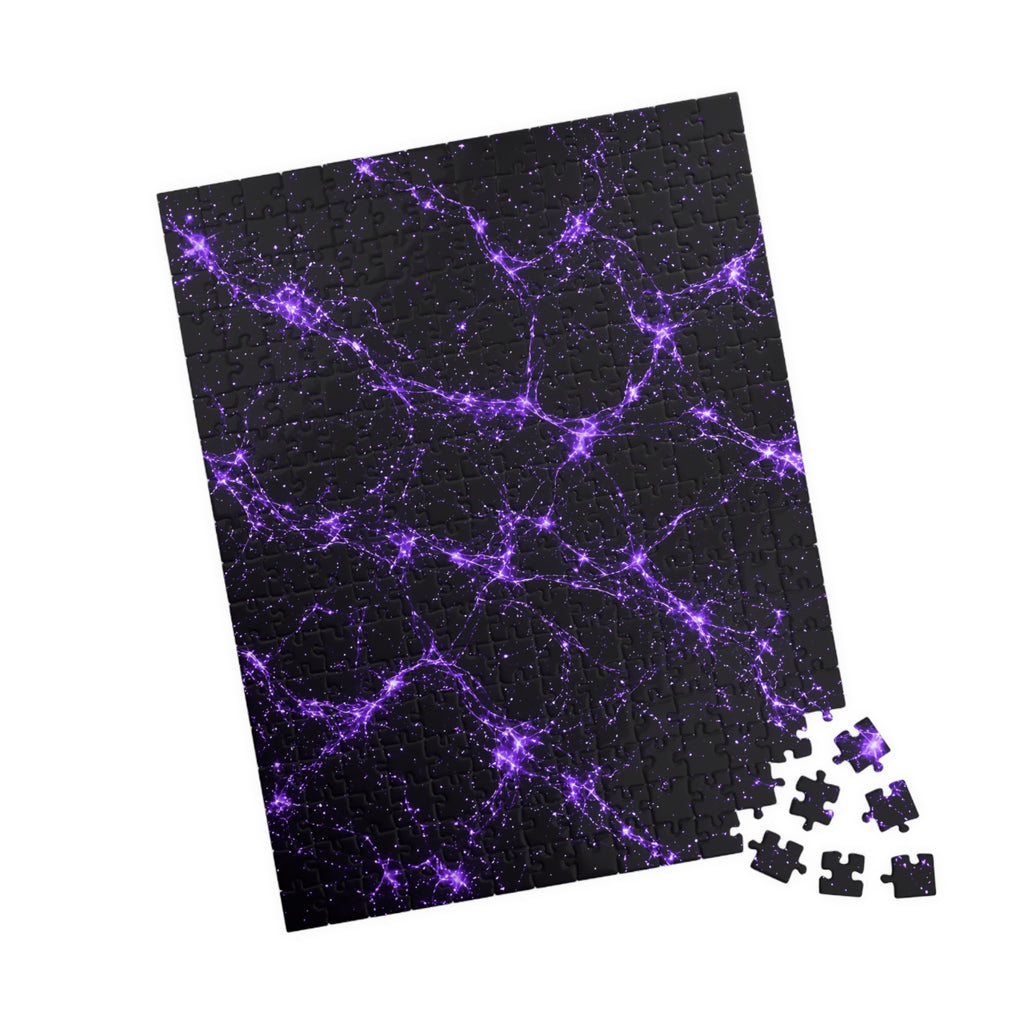 Neon Mycelium - Ultraviolet Jigsaw Puzzle