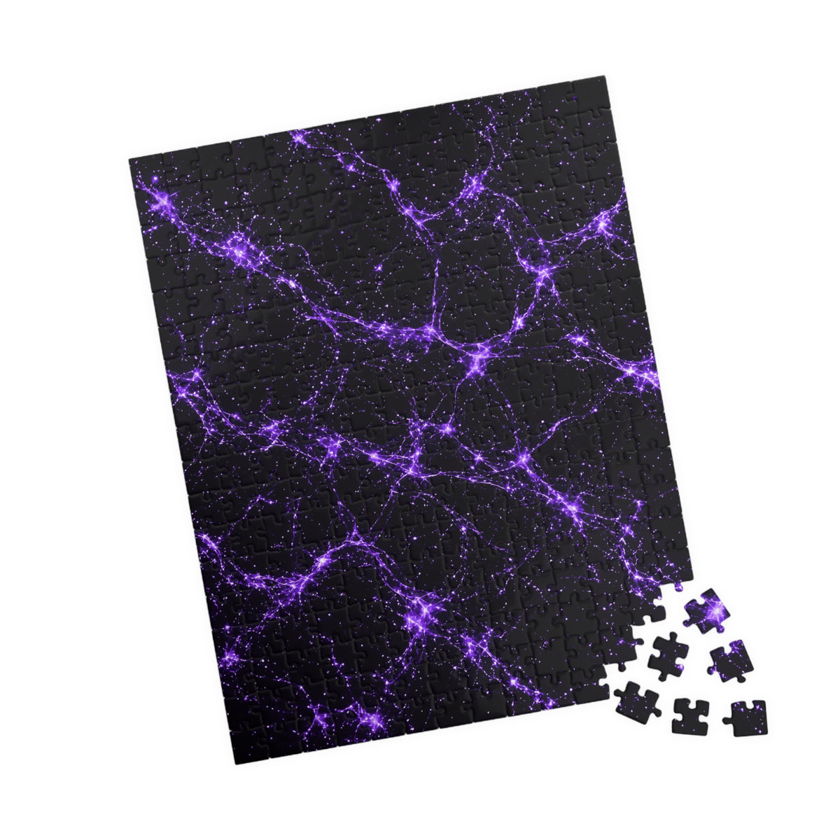 Neon Mycelium - Ultraviolet Jigsaw Puzzle