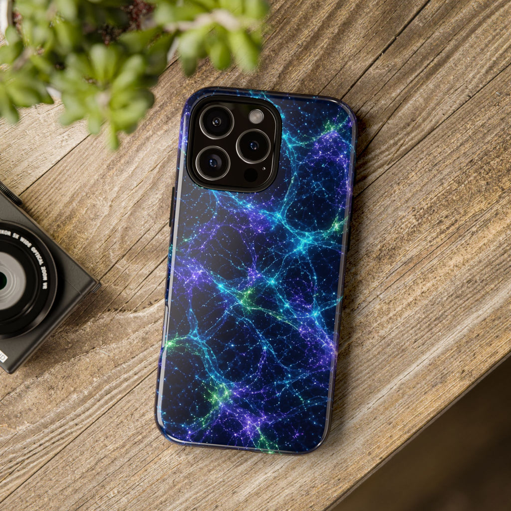 Neon Mycelium - Original Glow Phone Case