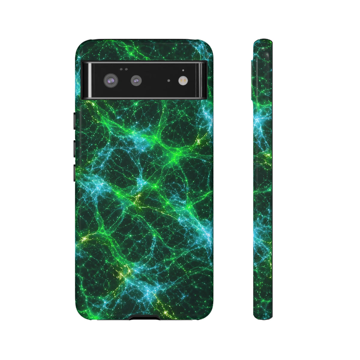 Neon Mycelium - Mermaid Phone Case
