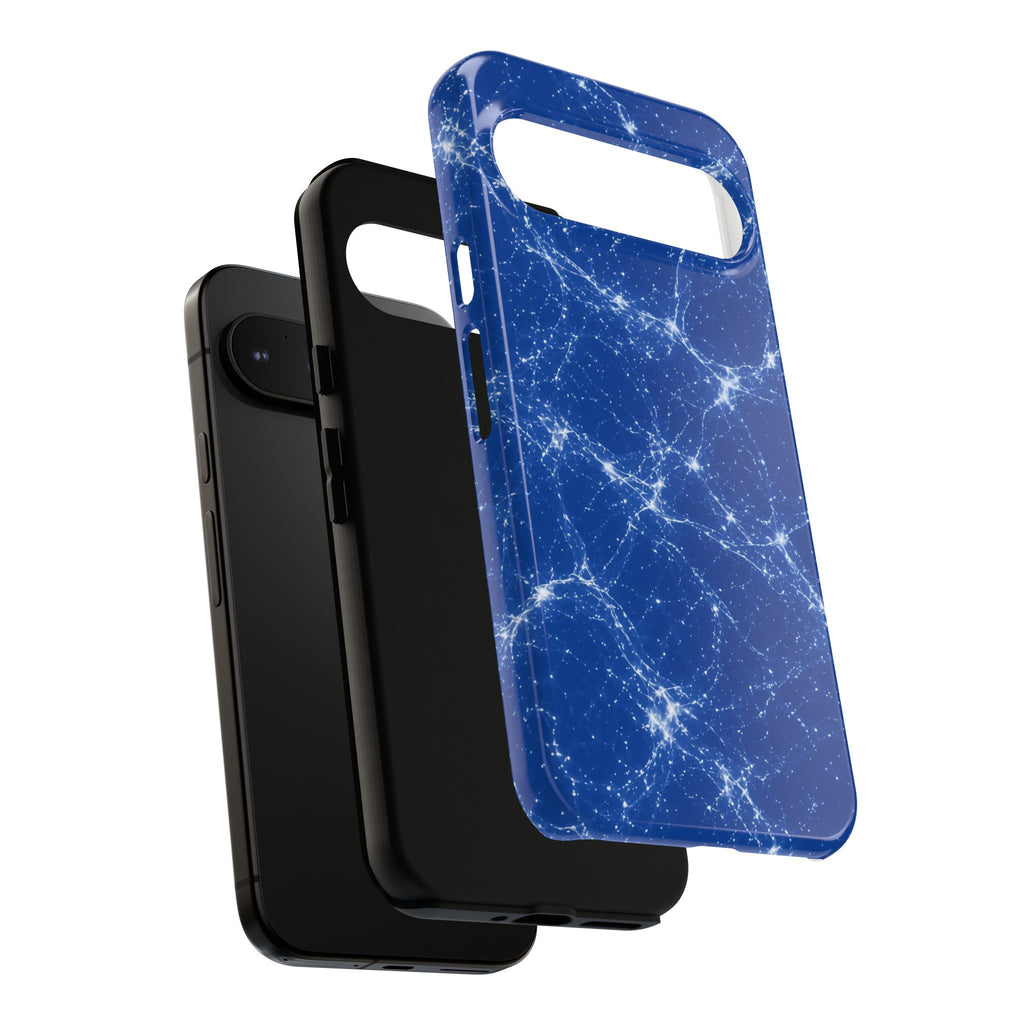 Neon Mycelium - Blueprint Phone Case