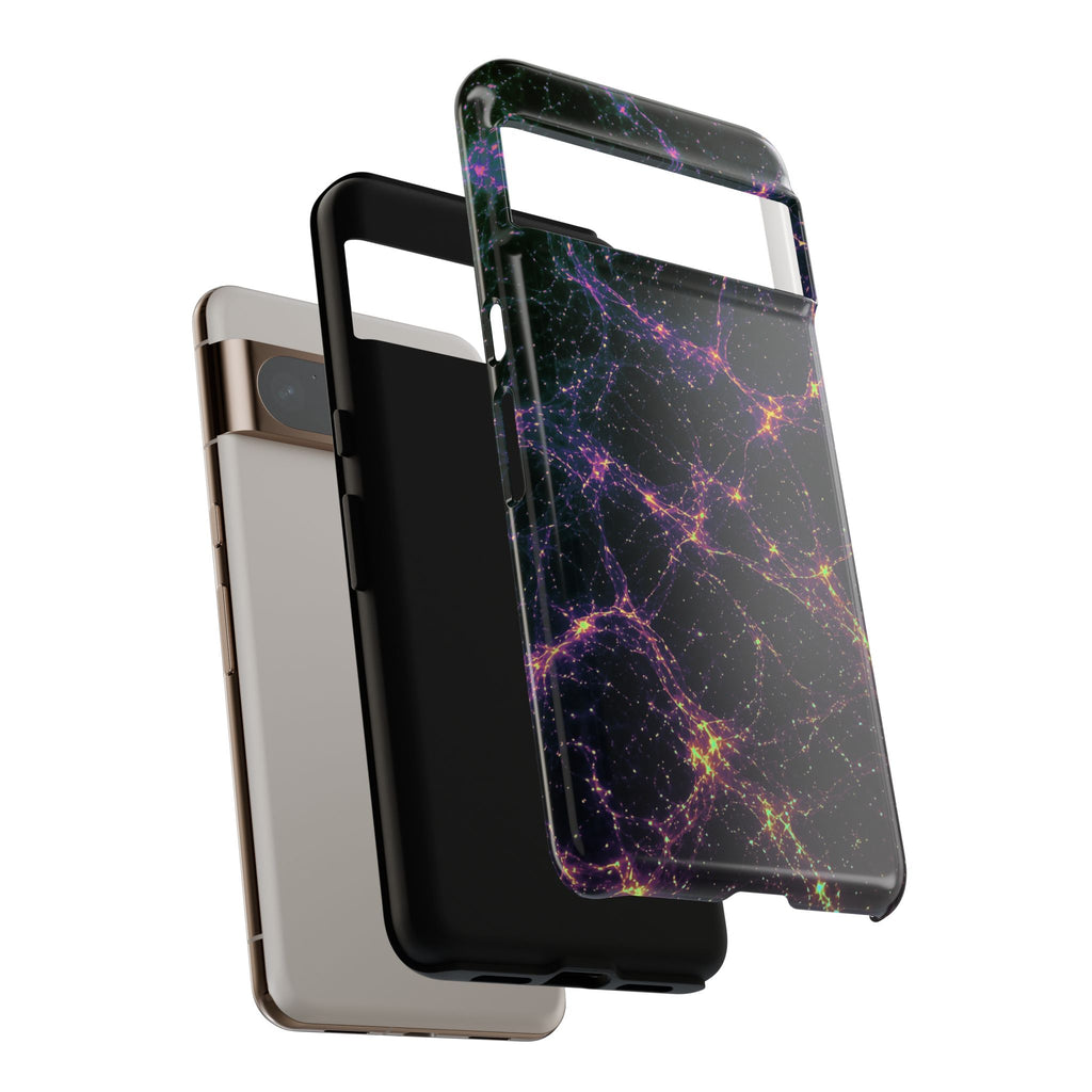 Neon Mycelium - Holographic Phone Case