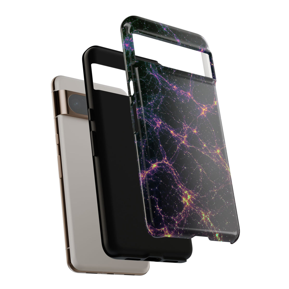 Neon Mycelium - Holographic Phone Case