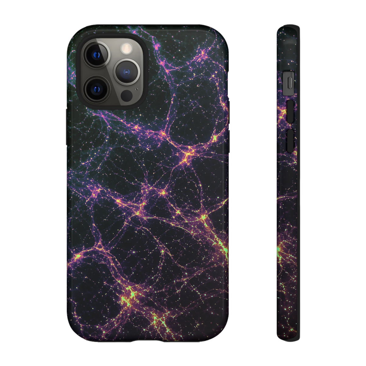 Neon Mycelium - Holographic Phone Case
