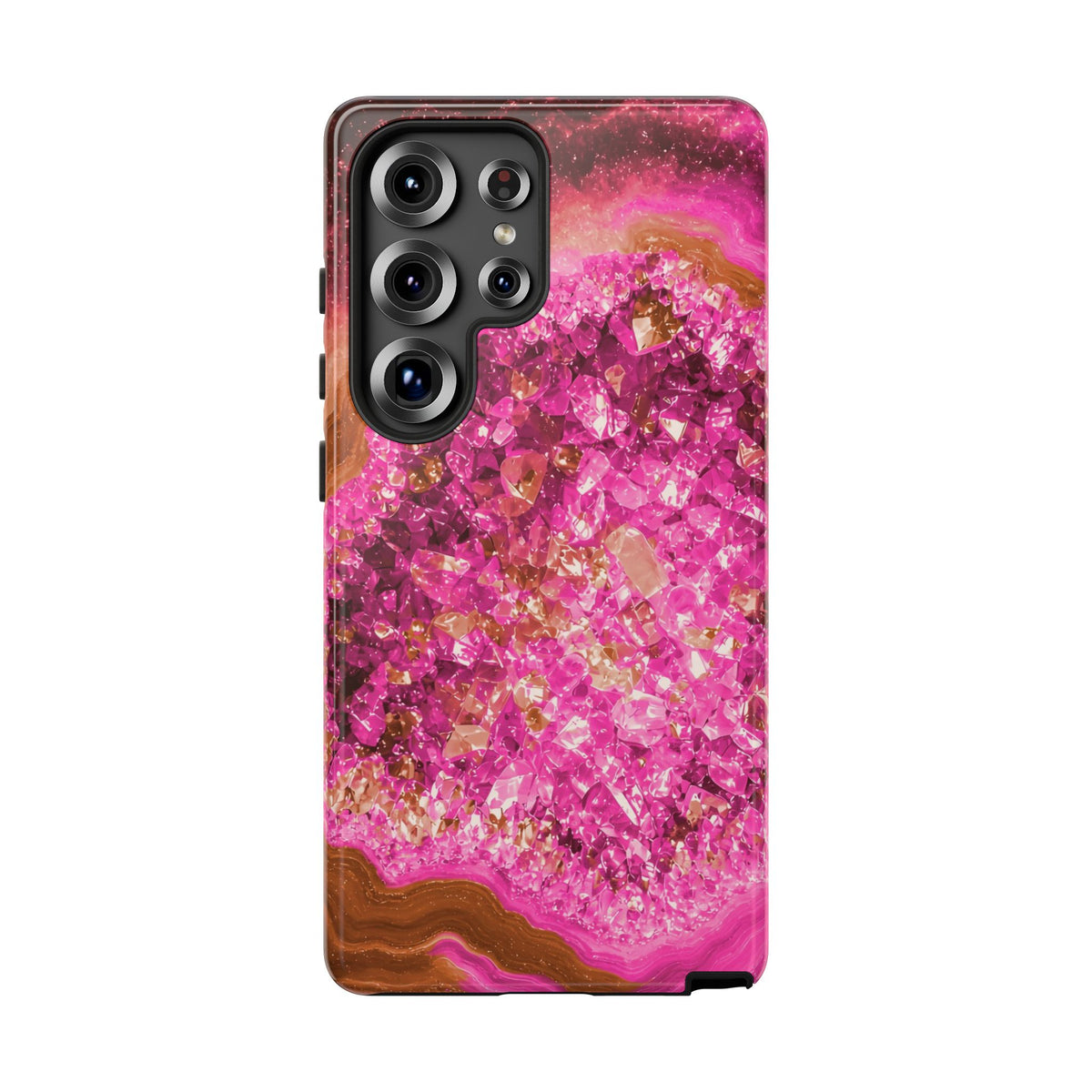 Geode Core - Terracotta Neon Phone Case