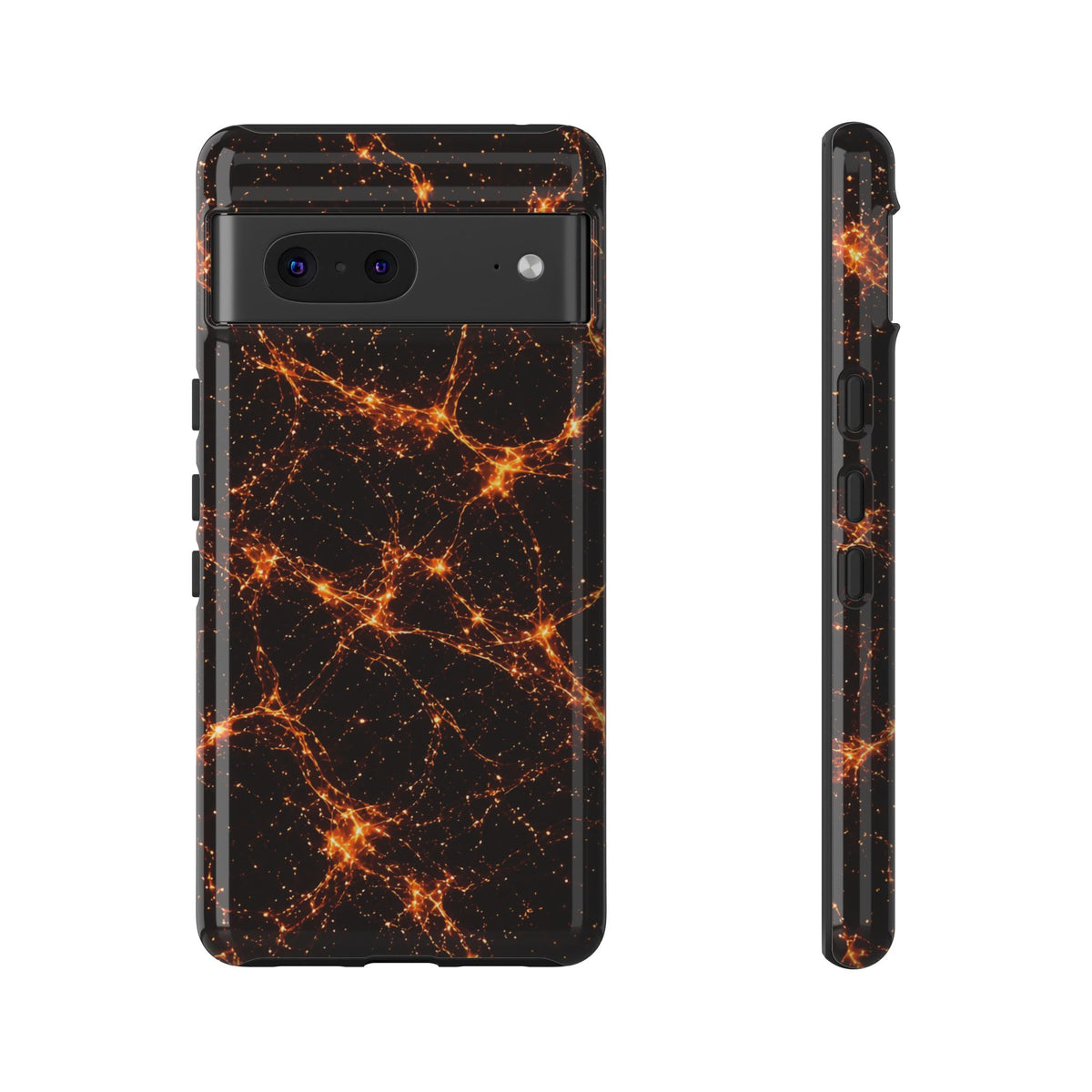 Neon Mycelium - Solar Flare Phone Case